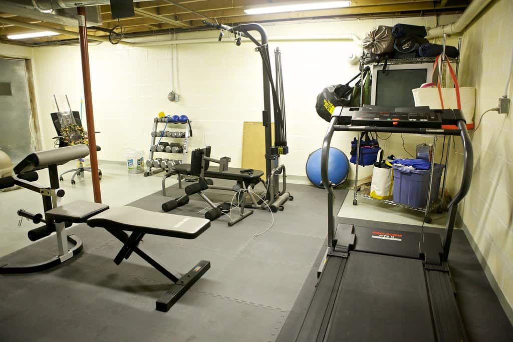 rehabilitation exercise home gym setup