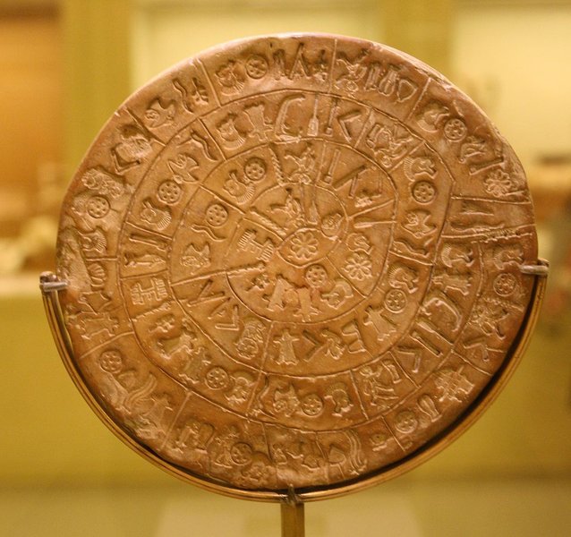 The Phaistos Disk, an ancient artifact with undeciphered symbols