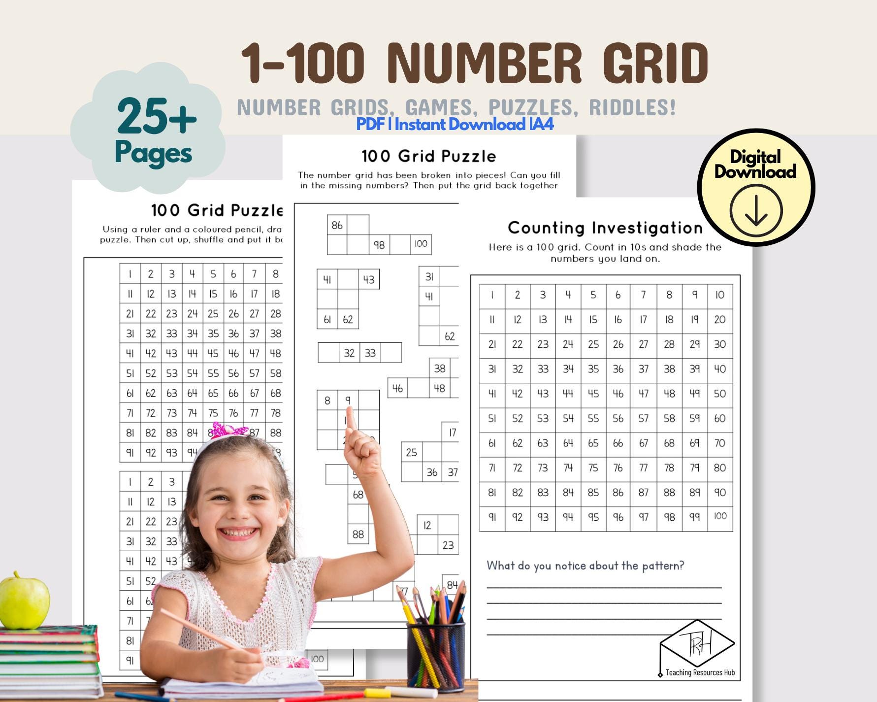 biology classroom puzzle grid