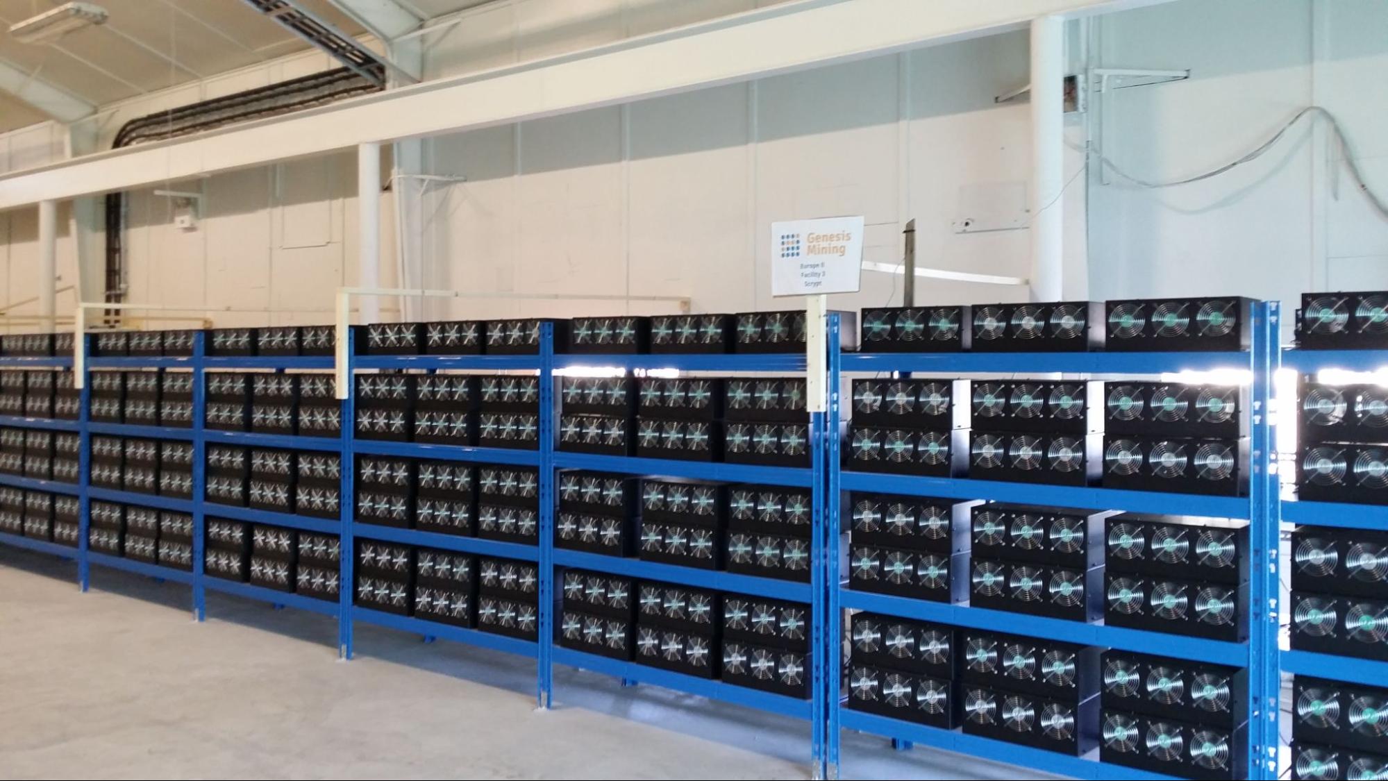 bitcoin mining hardware facility