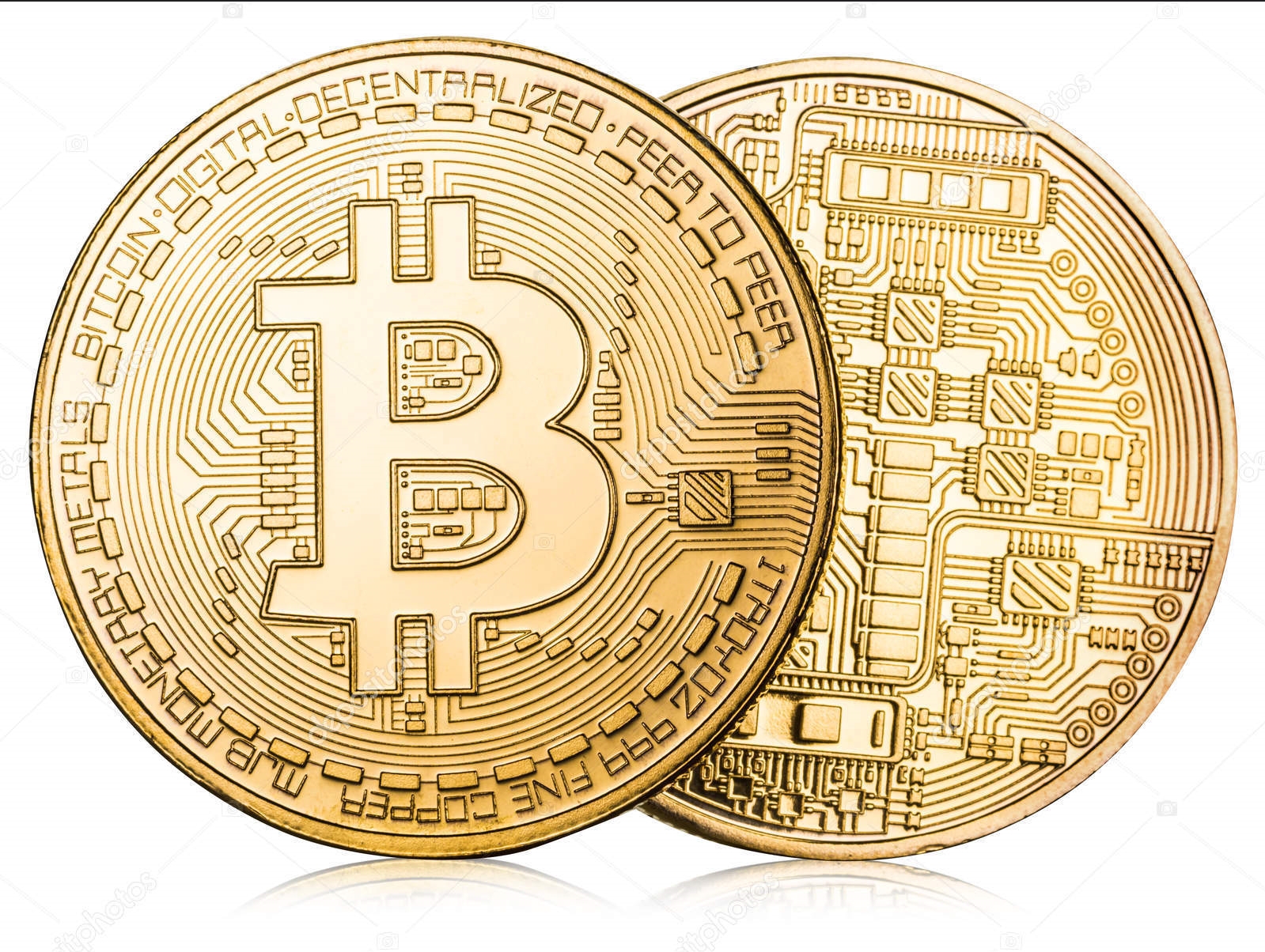 bitcoin physical coins and digital network