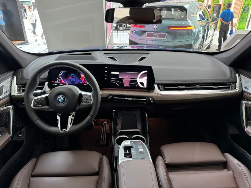 Painel de instrumentos digital do BMW iX1