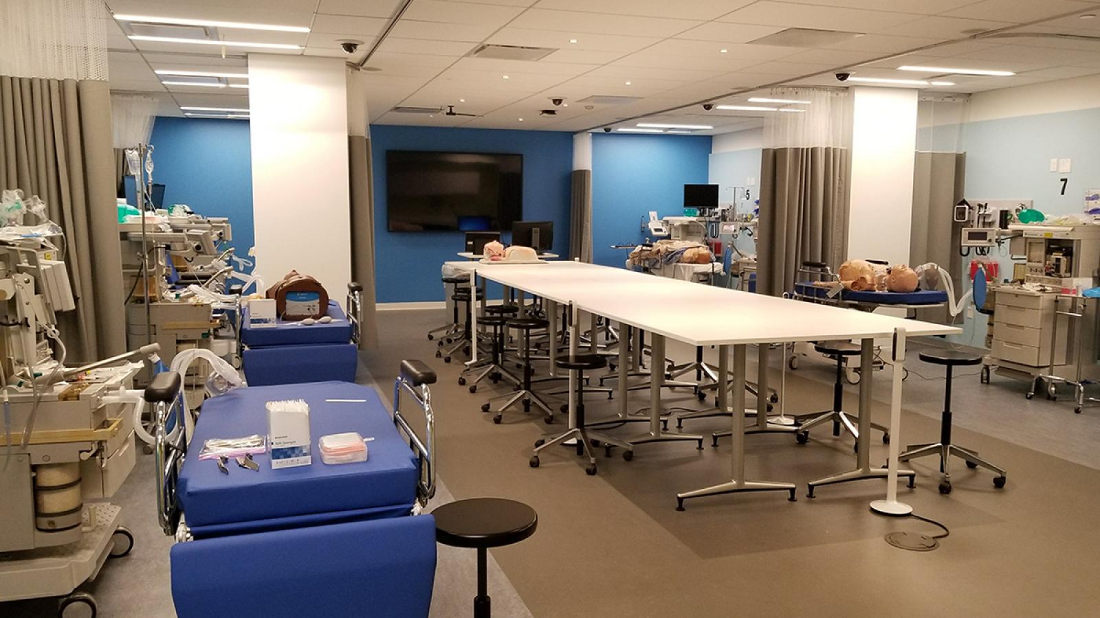 nursing student research laboratory healthcare equipment