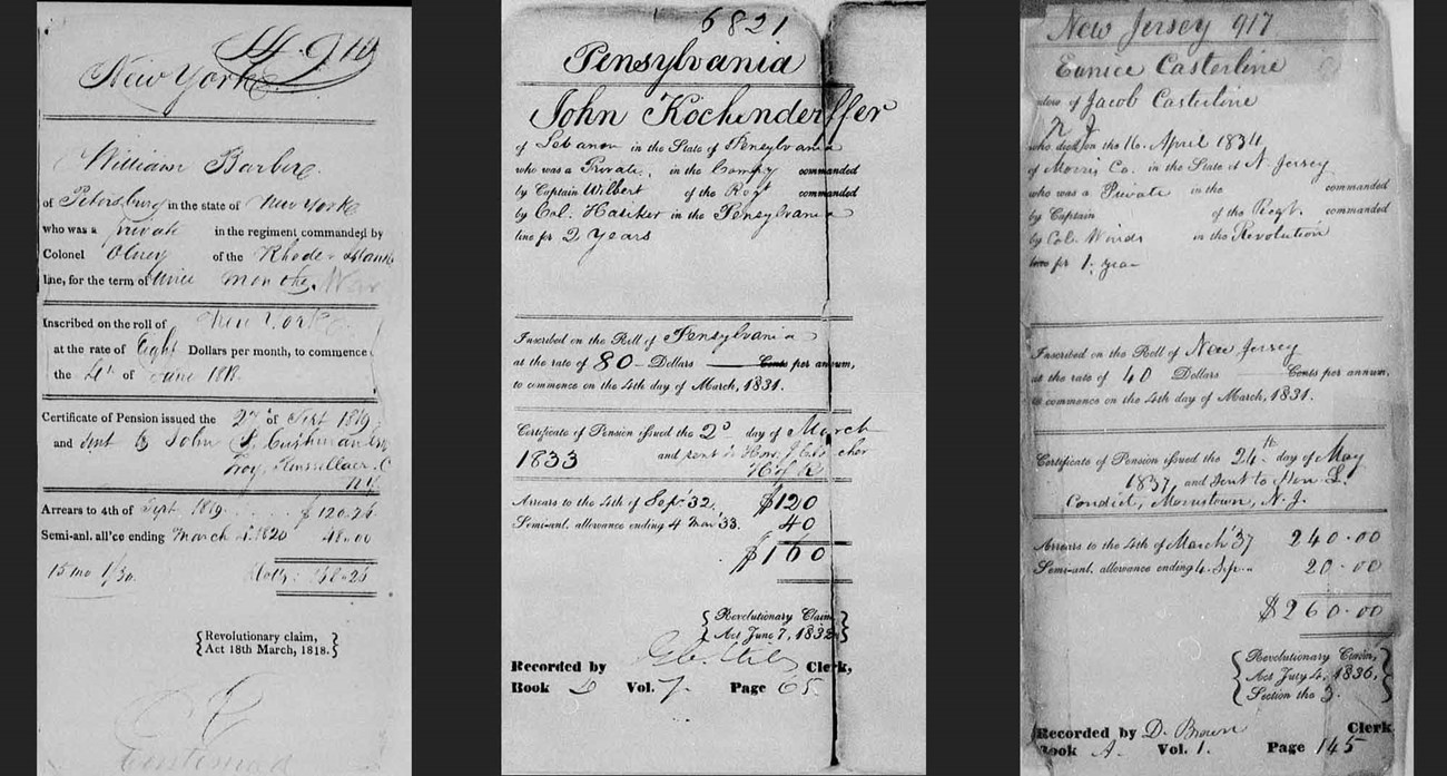 vintage bookkeeping documents and legal records