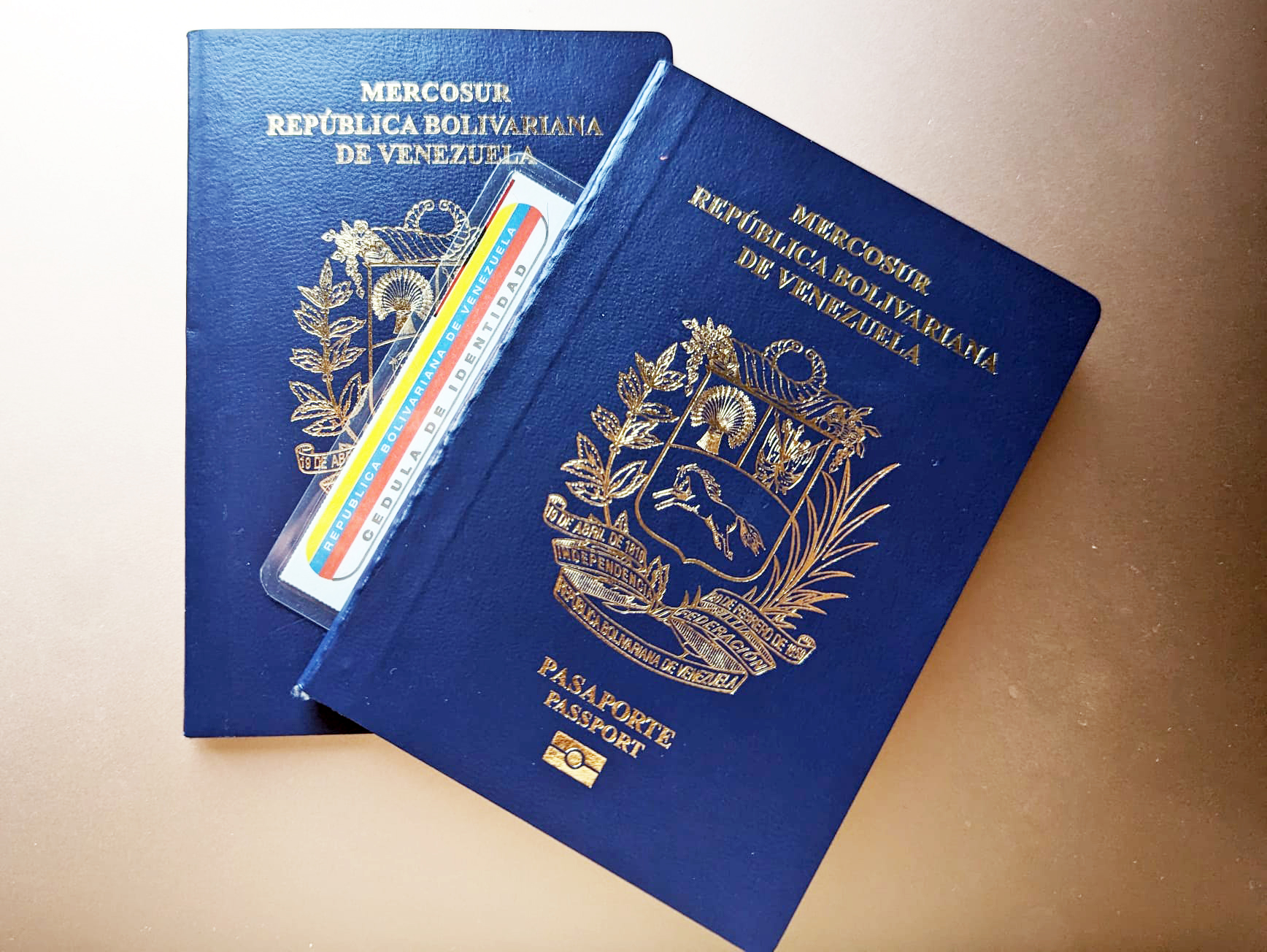 Venezuelan financial documents and legal registers