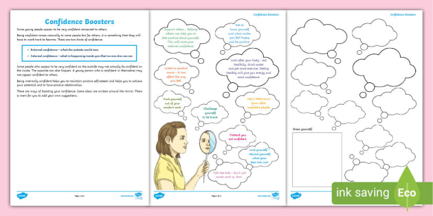 confidence building activities