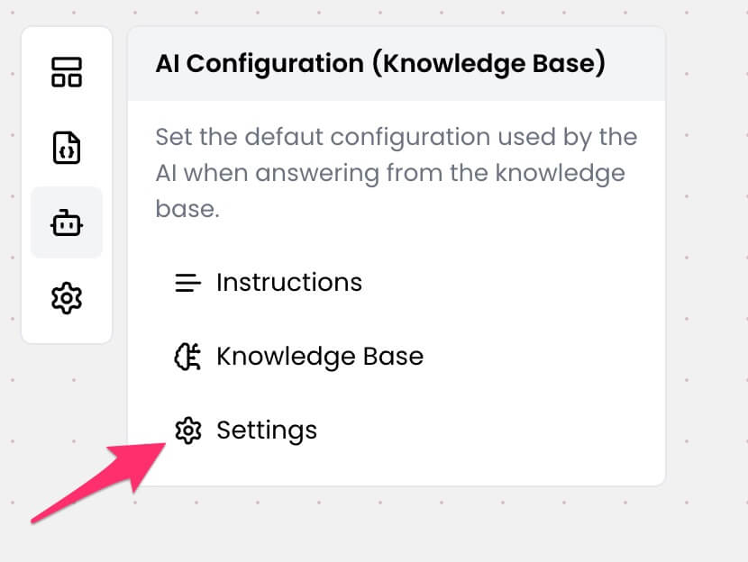 ai configuration setup