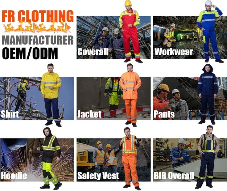 workwear uniforms factory equipment