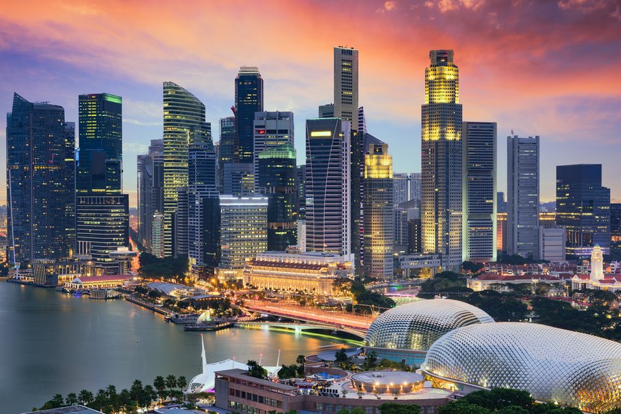 asia infrastructure cityscape