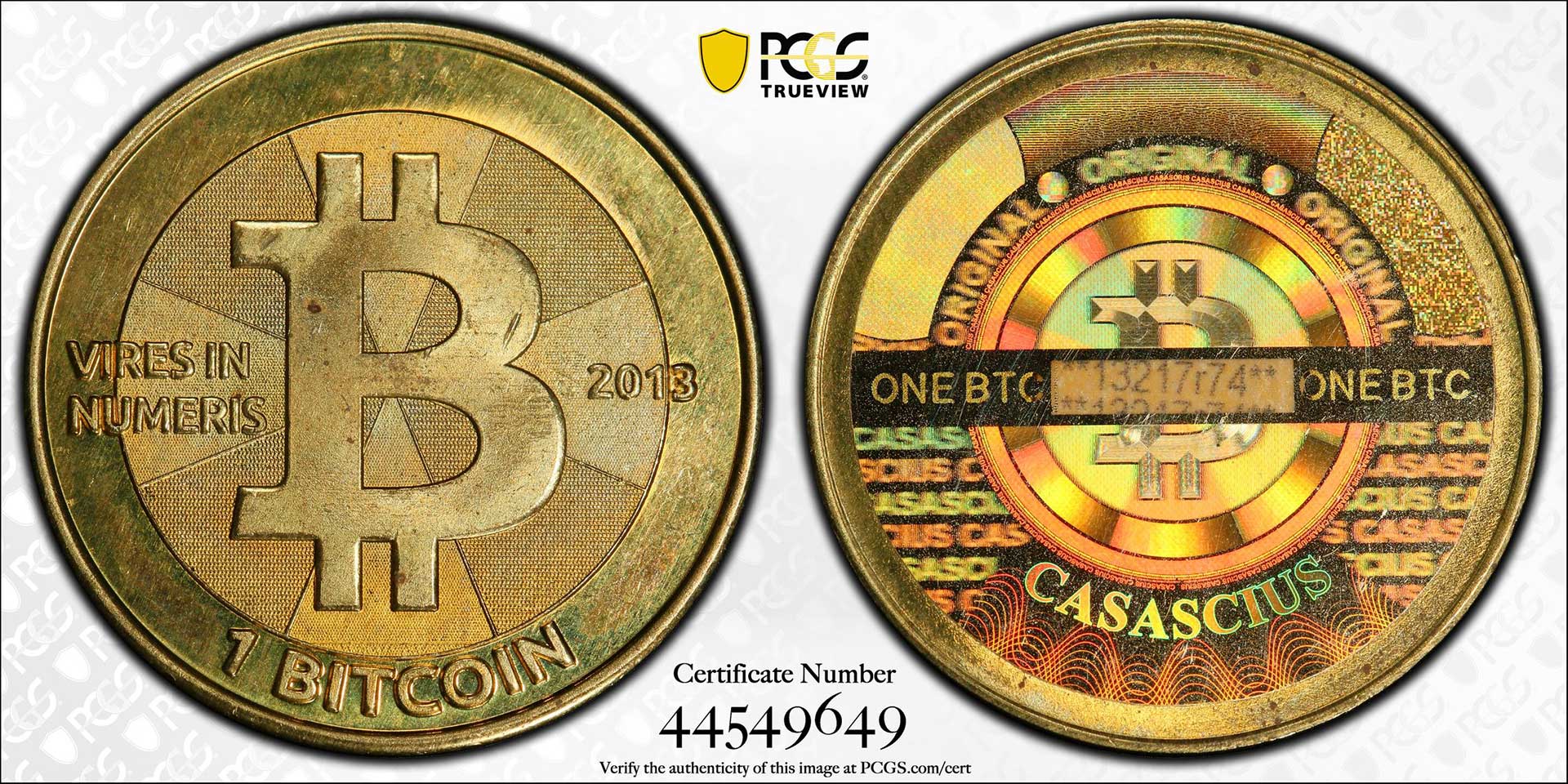 bitcoin digital ledger physical coins