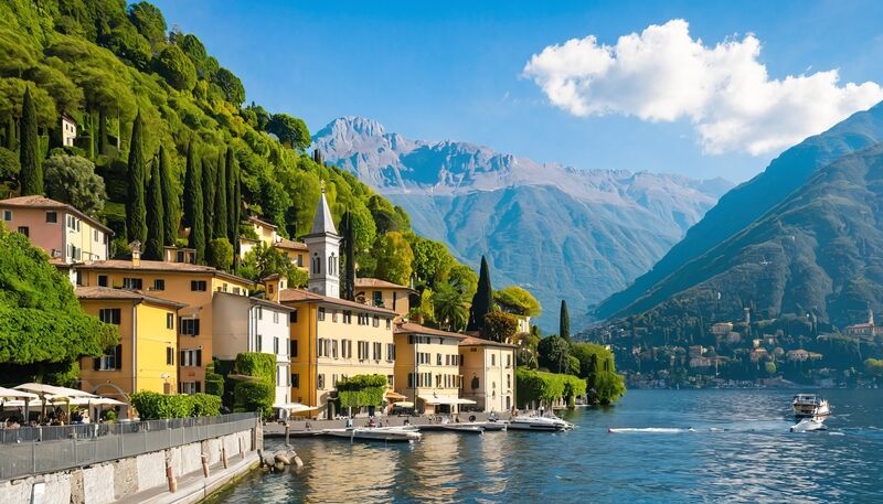 budget travel scenery