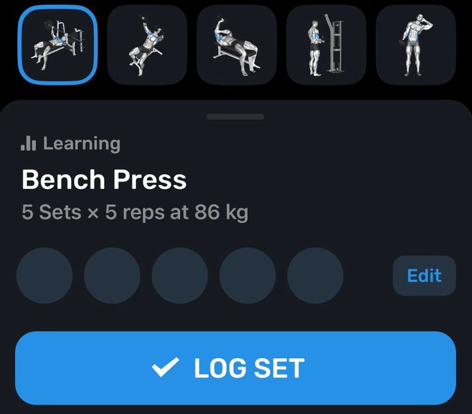 Fitness AI App Interface