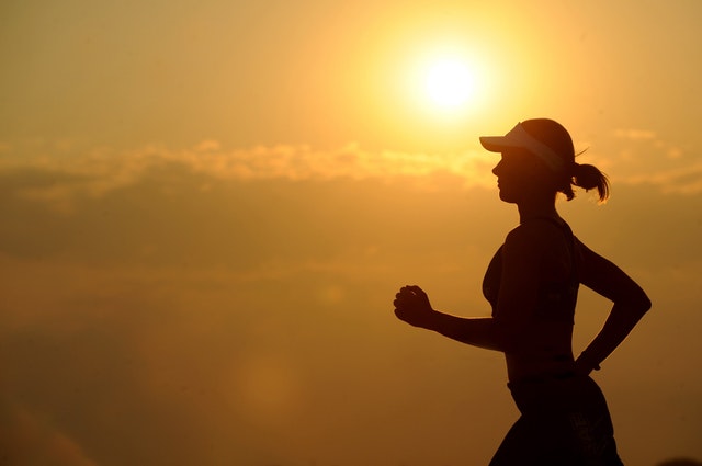 motivational sunrise exercise outdoor