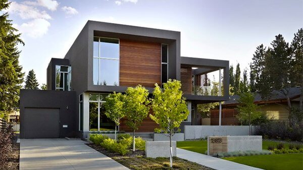 modern building exterior scenery