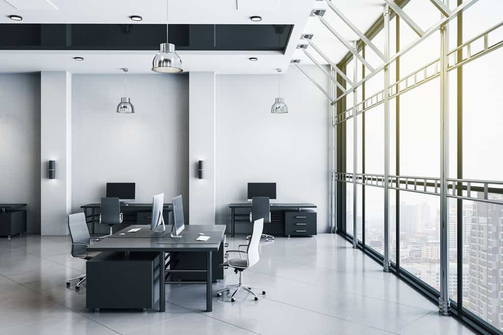modern business office interior