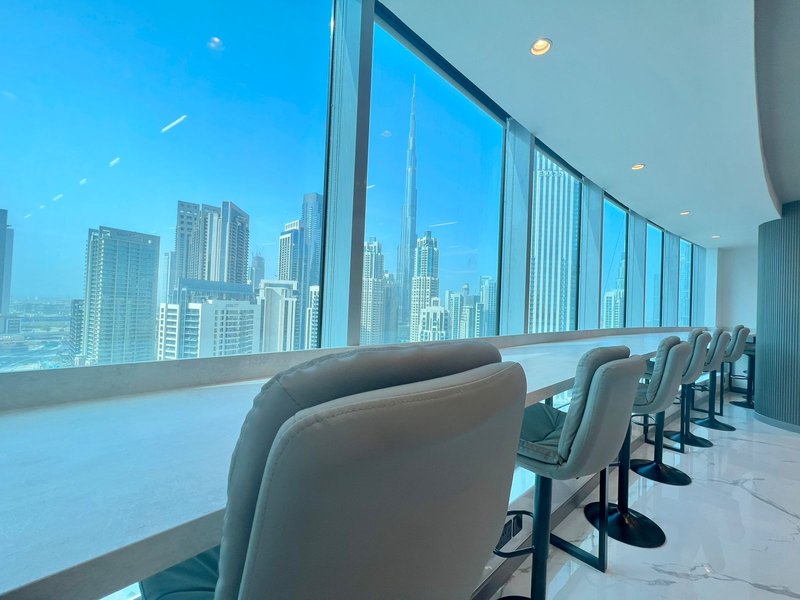 Modern office space in a Dubai business center