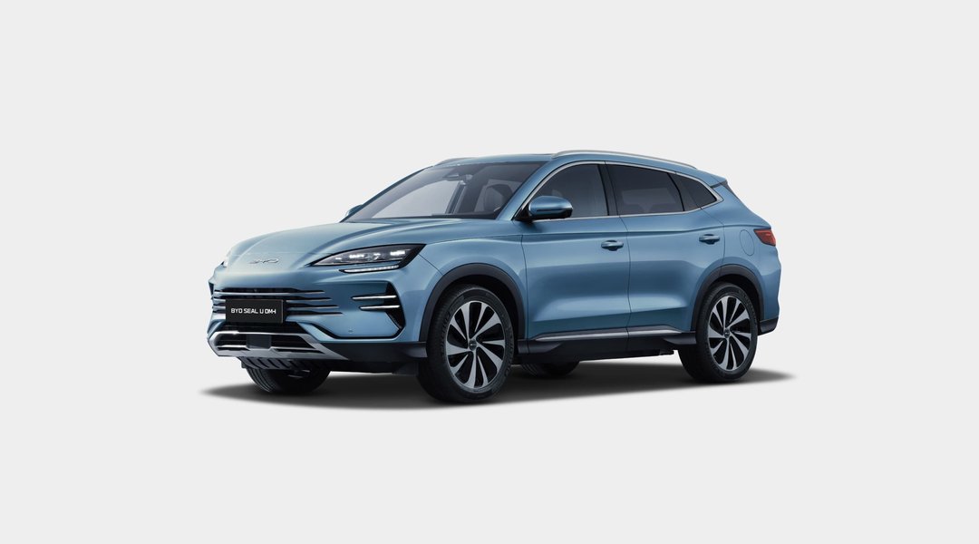 The BYD Seal U DM-i, showcasing the practicality of their advanced hybrid technology.