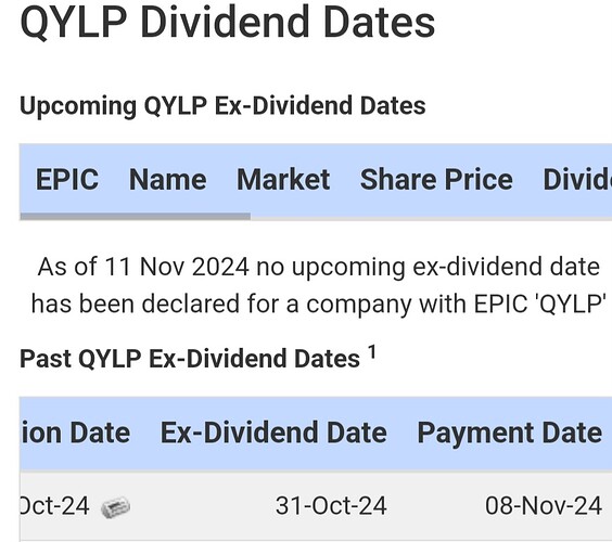 stock market dividend ex date