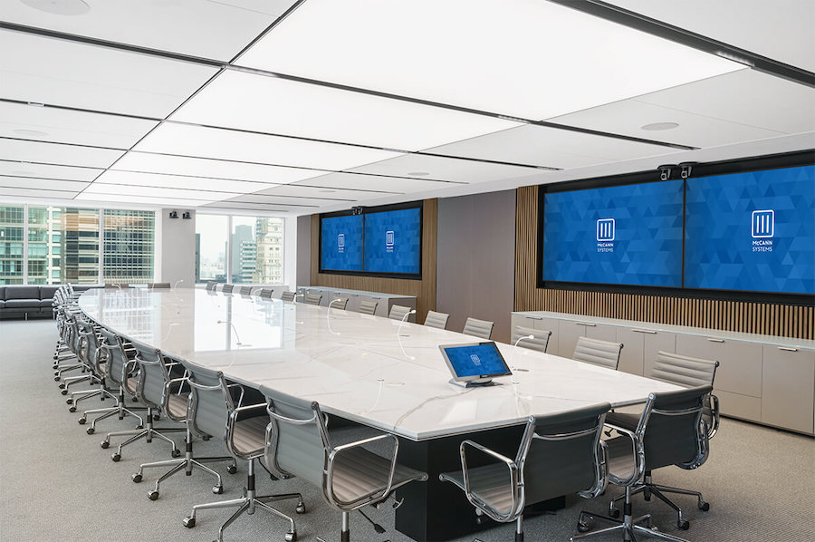corporate meeting room and space technology images