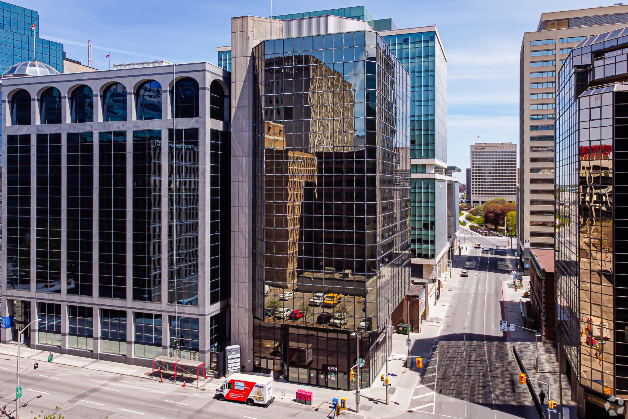 Canadian mortgage office building