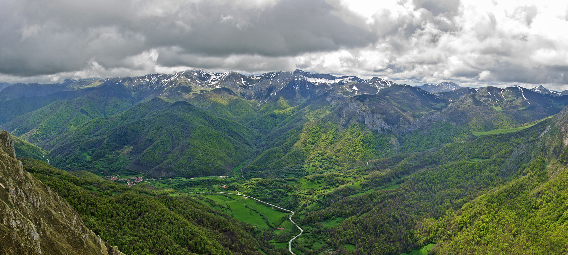 cantabria landscapes mountains coast forest