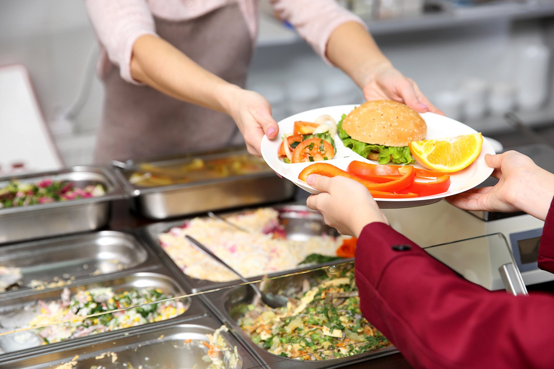 school canteen food service tools