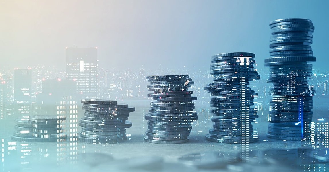 global finance cityscape