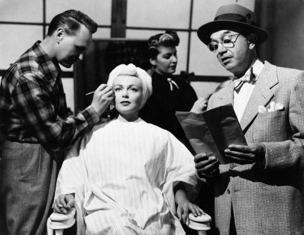 vintage actor portrait film set