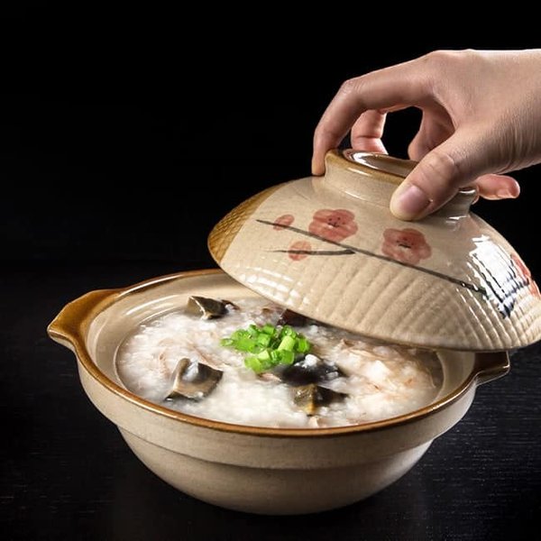 Pressure cooker Century Egg and Pork Congee