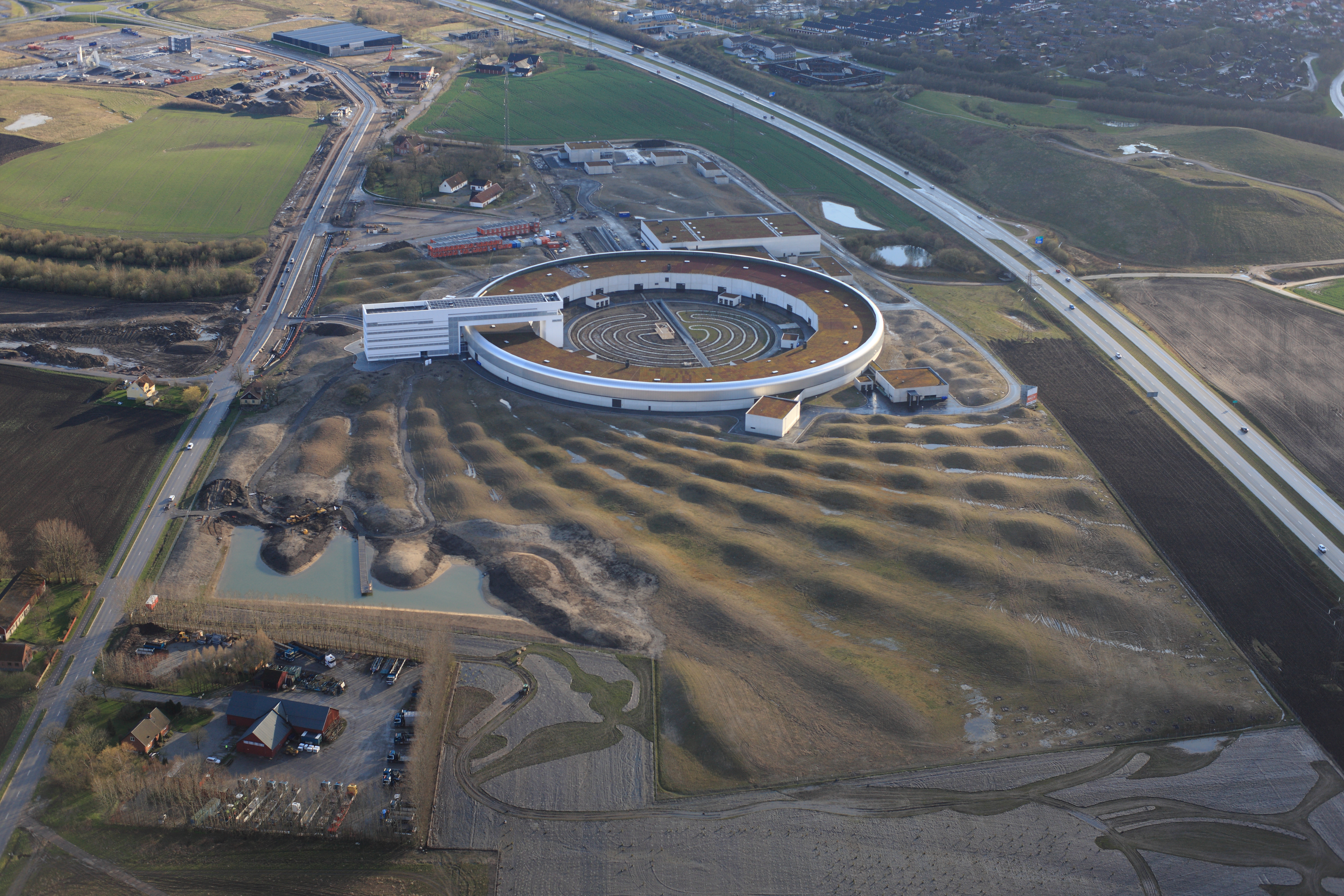 particle accelerator facility landscape
