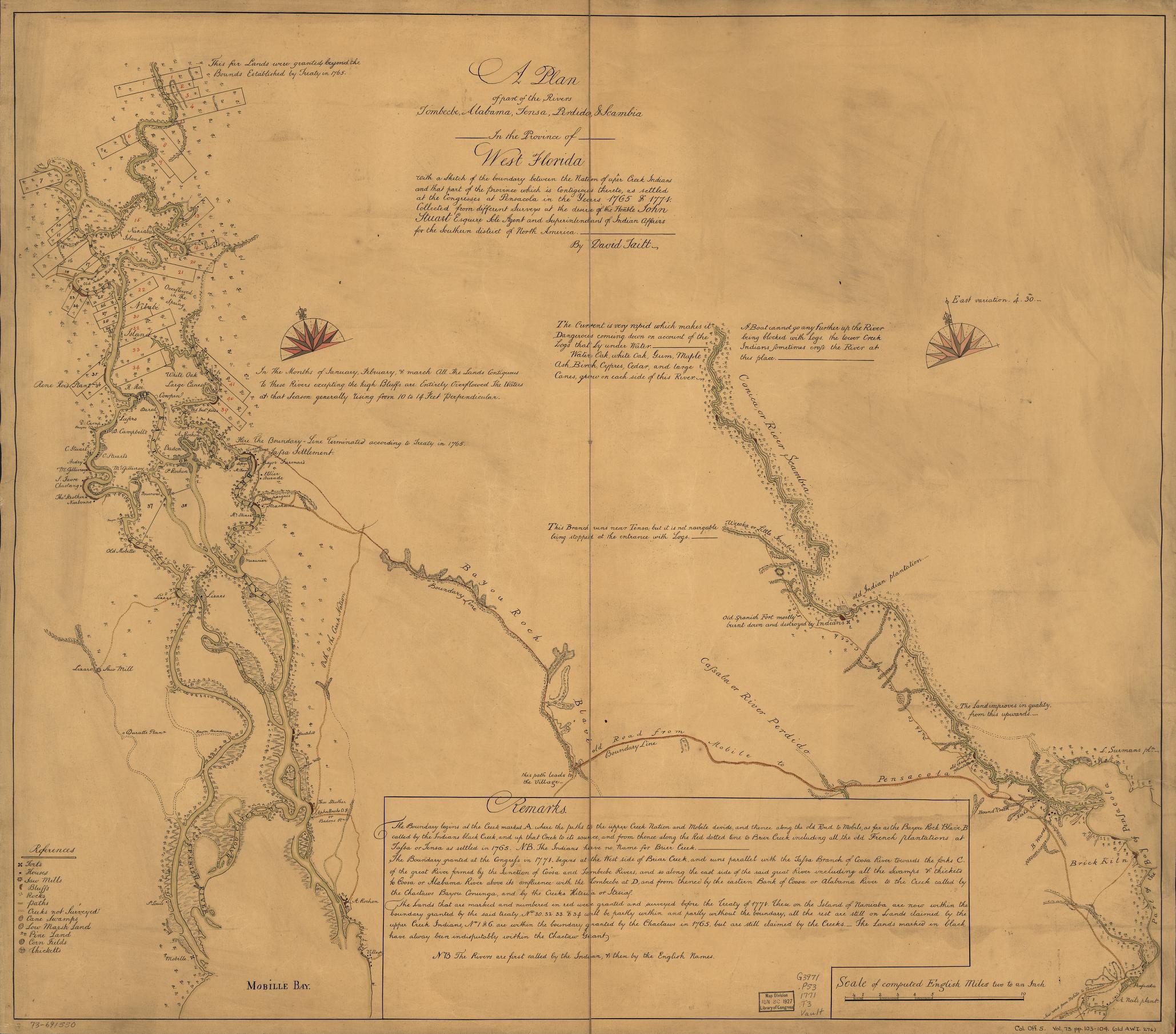 historic treaties maps documents
