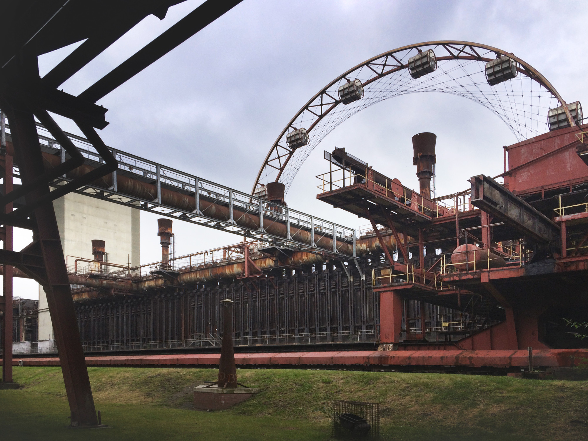 coal mine industrial scenery