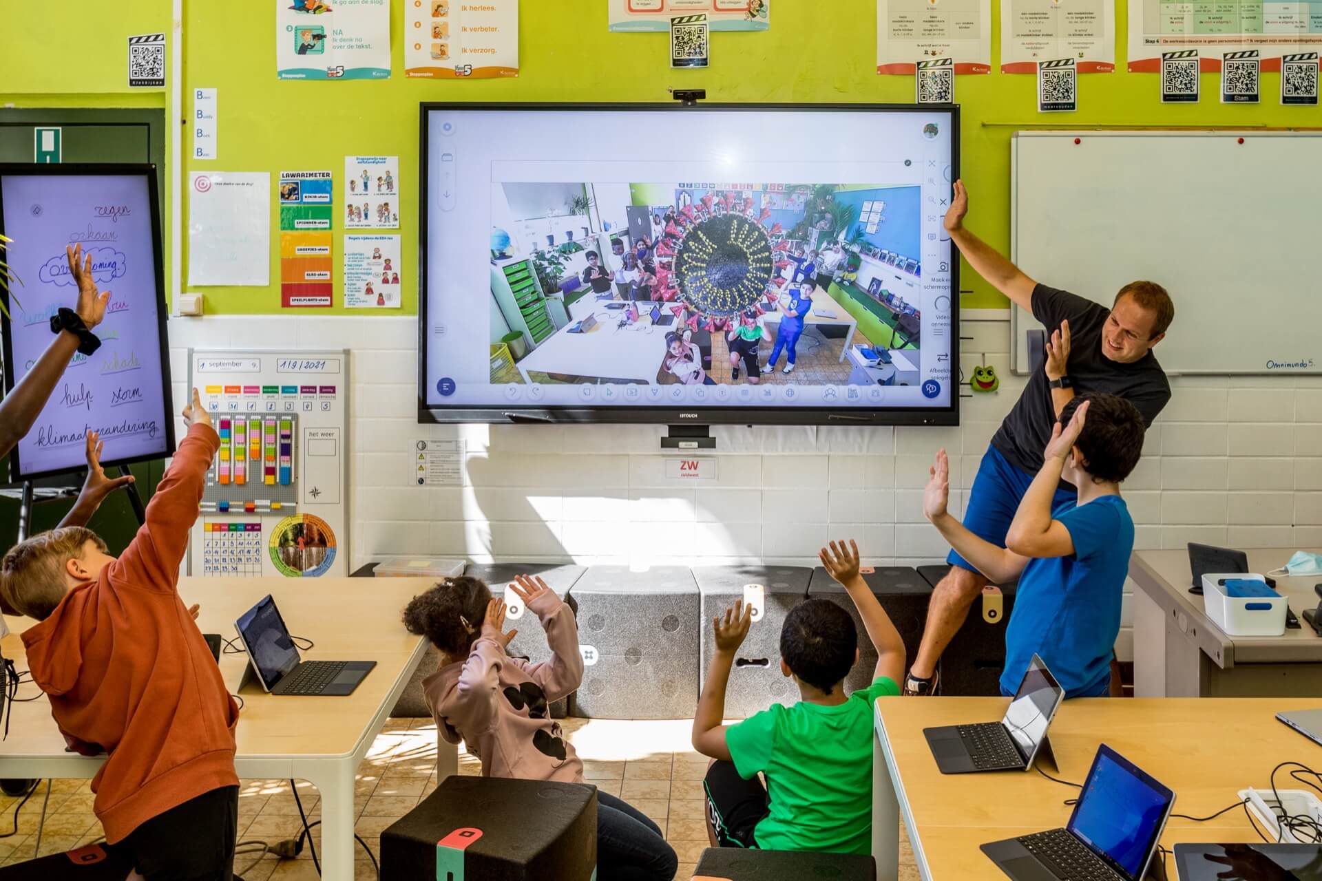 interactive technology in modern classroom