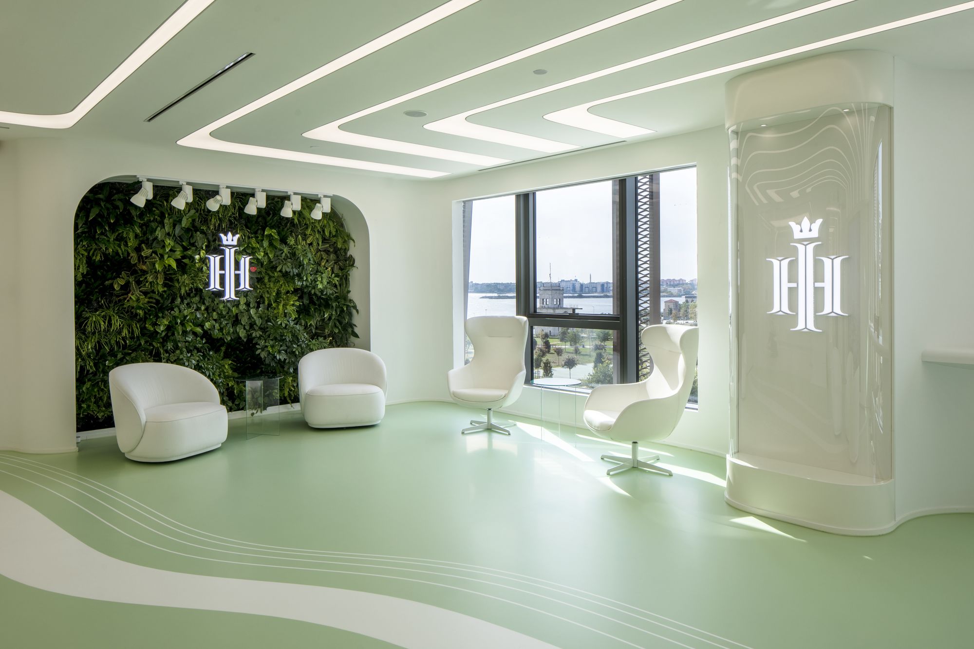 hair restoration clinic interior