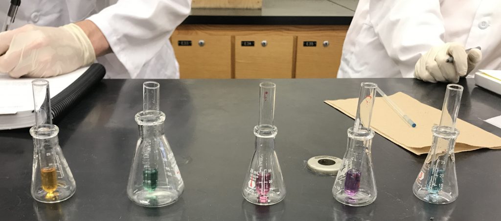 chemistry laboratory experiment
