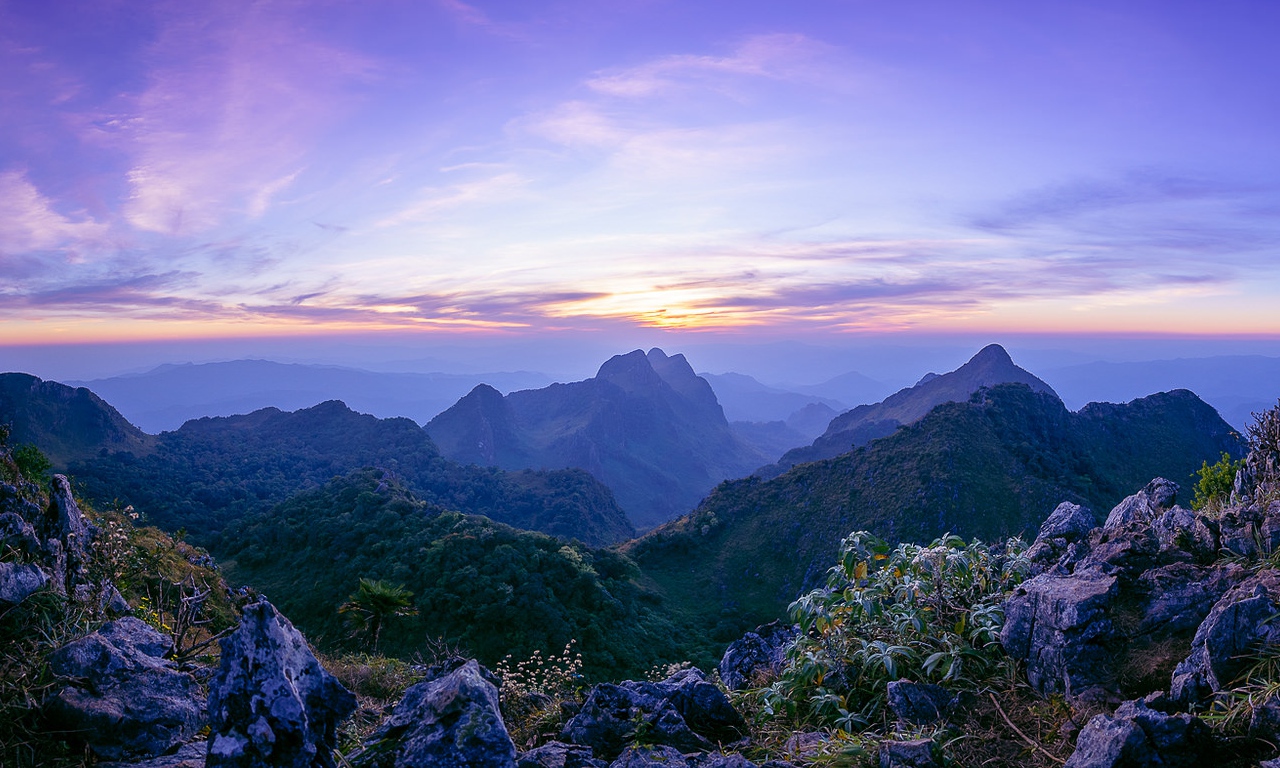 chiang mai scenic mountains