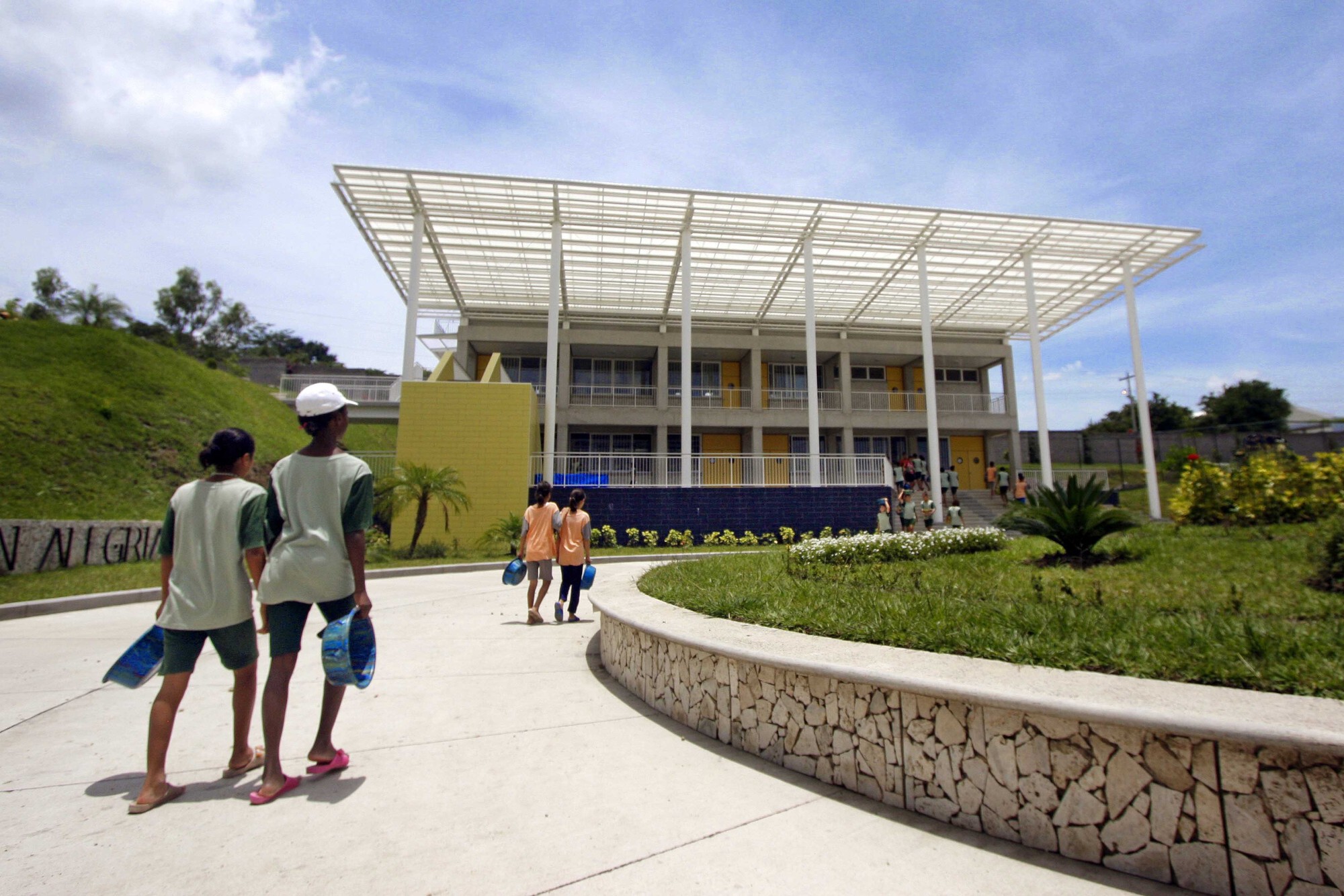 children in public spaces interamerican architecture