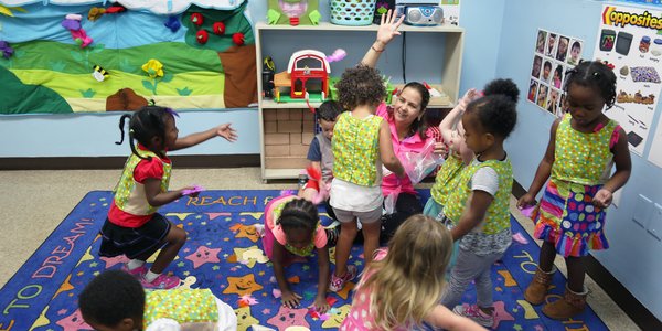 children in social care center