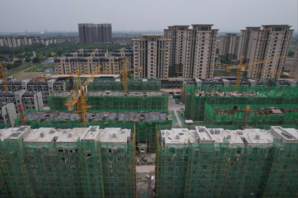 urban skyline, construction, real estate development in China