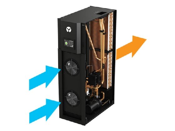 high tech computer components cooling system