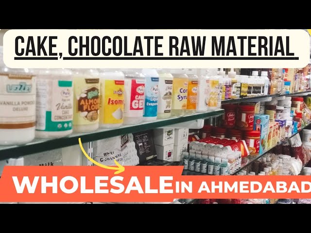 chocolate bakery raw materials