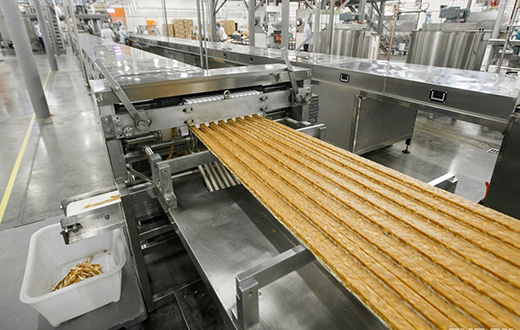 chocolate production line