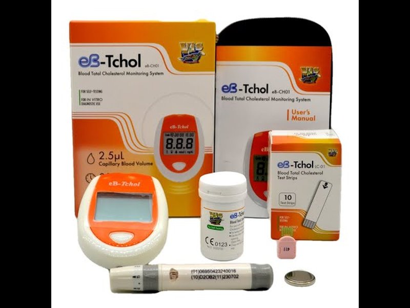 cholesterol blood test equipment