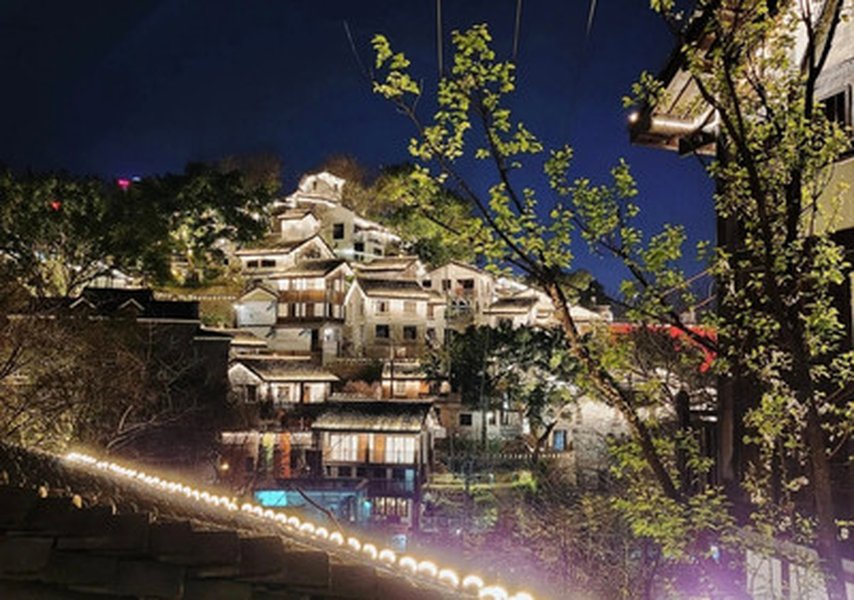 磁器口古鎮一景