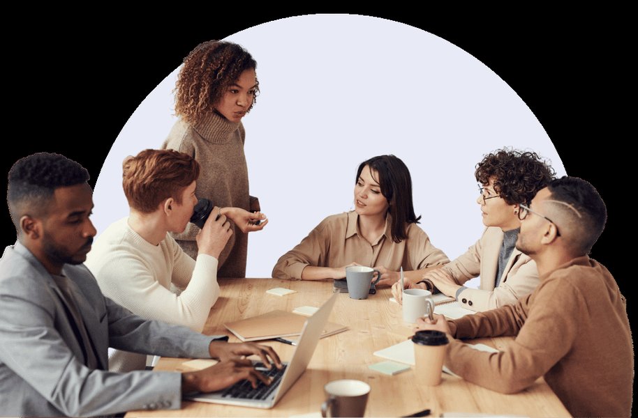 Professional training session in a corporate setting