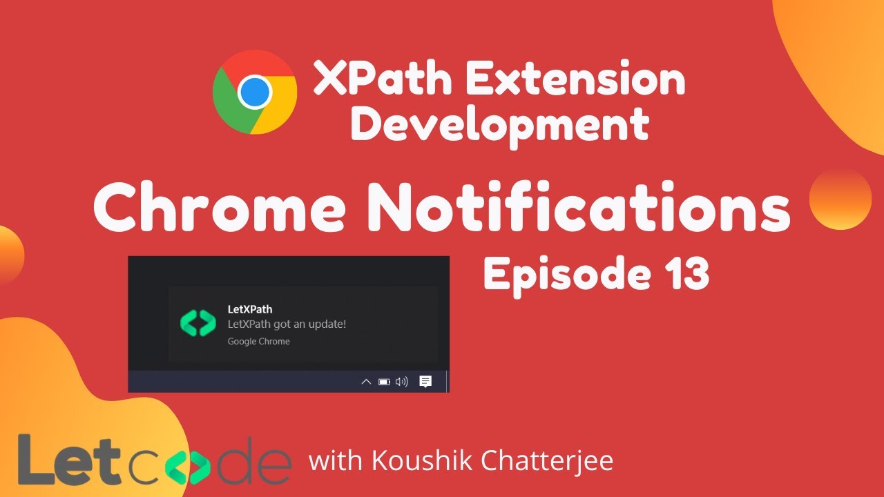 chrome extension notifications