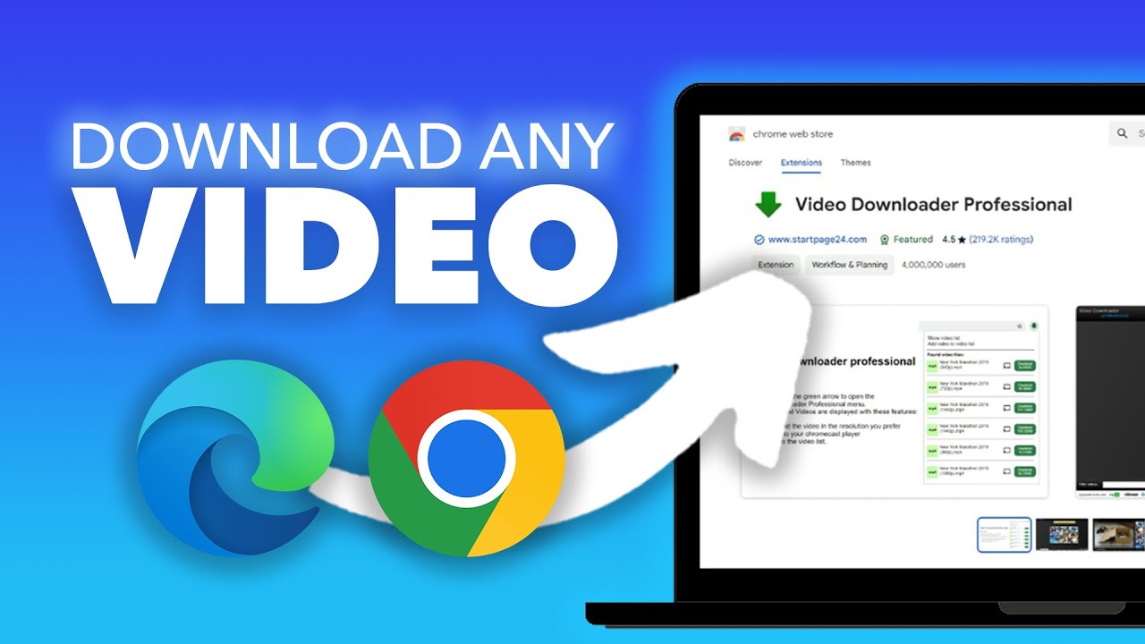 chrome extension web downloader
