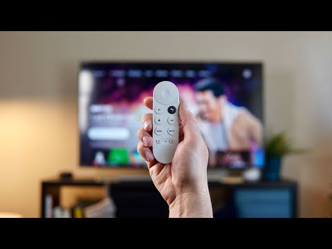 chromecast handheld remote and tv setup