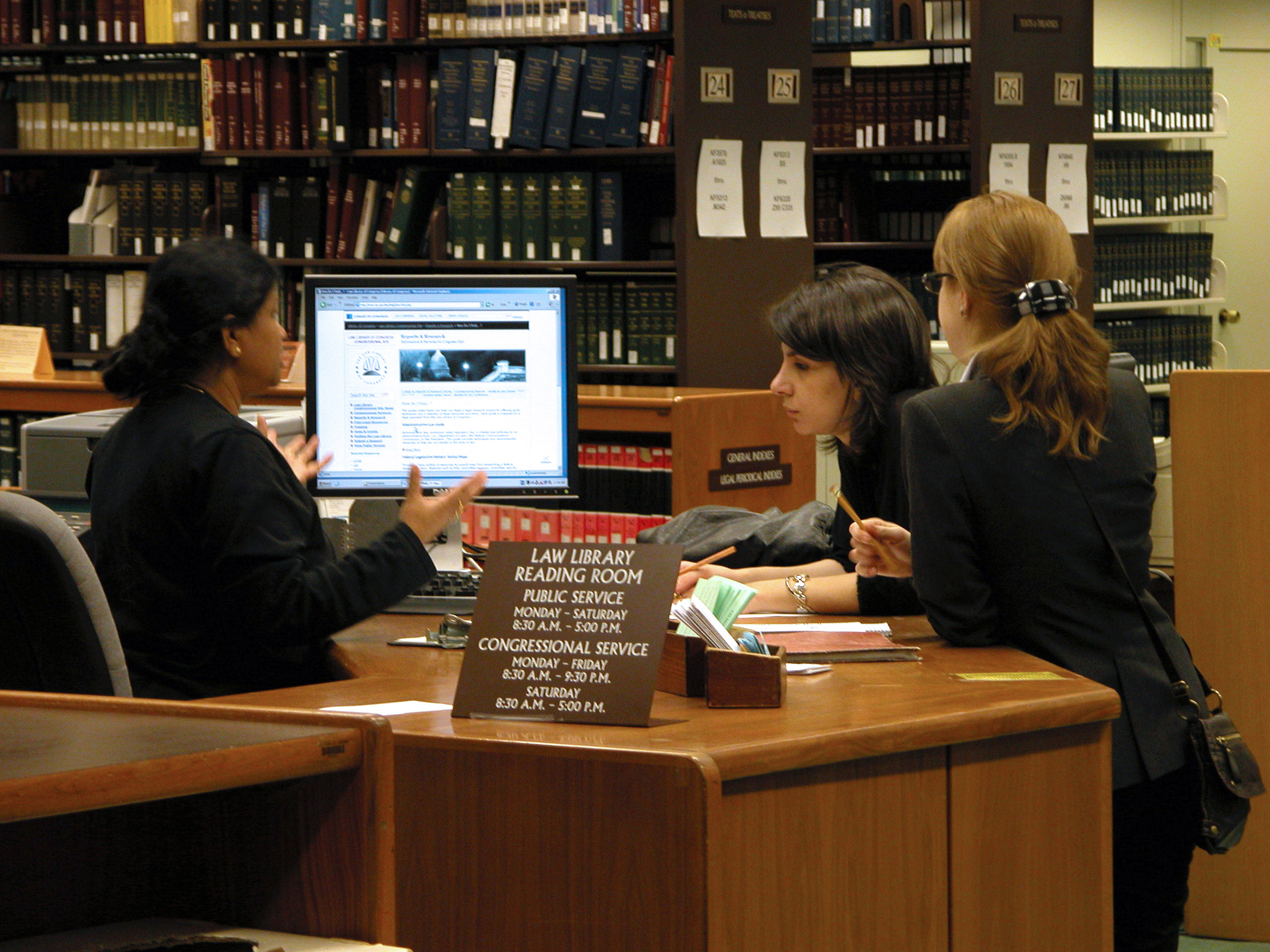 academic references books desk
