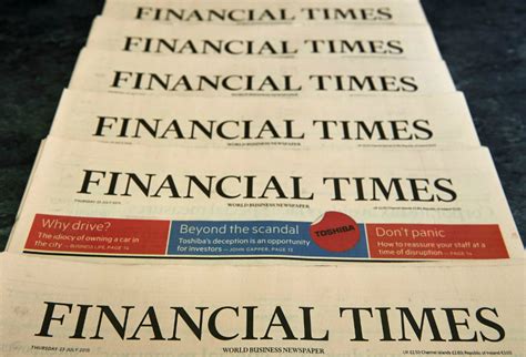 Financial Times e The Economist: il perché di due vendite - Wired